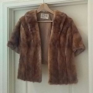 Tan Mink Stole